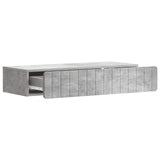 Wall-Mounted Side Table Concrete Grey 87.5 x 34.5 x 17 cm 898328