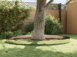 Lawn Edging 20 pcs 103 x 30 cm Steel Silver 8008515