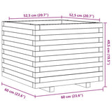 Garden Planter 60x60x49.5 cm Solid Wood Pine 847358