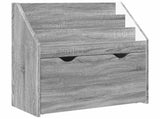 Kids Bookshelf Grey Sonoma 60 x 29.5 x 69 cm Engineered Wood 892395