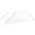Greenhouse with Steel Frame White 16 m² 4x4x2 m 3188072