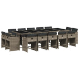Garden Dining Set Grey, black, dark grey 3211232