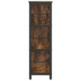Bookshelf Smoked Oak 102 x 32 x 104.5 cm Engineered Wood 884008