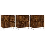 Sideboards 3 pcs Smoked Oak Engineered Wood 3190202