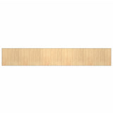 Rug Rectangular Light Natural80x1000 cm Bamboo 376933