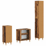 3 Piece Bathroom Cabinet Set ALKMAAR Engineered Wood 3417835