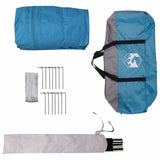 Canopy Tent Water-Resistant Blue 185T Polyester with PU Coating 42042211