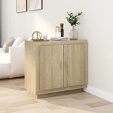 Sideboard Sonoma Oak 80x40x75 cm Engineered Wood 811820