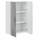 Wall Cabinet LUCCA Grey Sonoma 60 x 31 x 100 cm Engineered Wood 885141