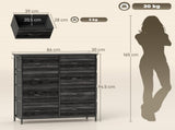 Wood Storage Chest of Drawers 65406453