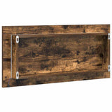 Mirror Wall-mounted Brown 80 x 37 cm Glass and Engineered Wood 863303