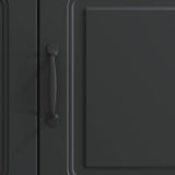 TV Cabinet Black 99 x 34.5 x 47 cm Engineered Wood 895866