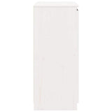 Sideboard White 60x36x84 cm Solid Pinewood 808109
