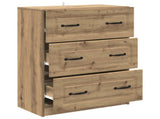 Drawer Cabinet Artisan Oak 66 x 34.5 x 87 cm Engineered Wood 895764