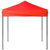 Folding Party Tent Red 2x2 m 93499