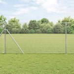 Welded Wire Fence Silver 1 x 100 m Steel 42004999