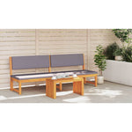 Coffee Table Brown 70 x 35 x 35 cm Solid acacia wood 4108119