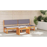 Coffee Table Brown 70 x 35 x 35 cm Solid acacia wood 4108119