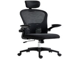 Multi-Adjustable Office Chair, with Lumbar Support, Headrest and Mesh Back - Black T3398P377443