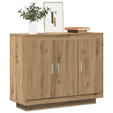 Sideboard Artisan Oak 92x35x75 cm Engineered Wood 856865