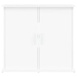 Aquarium Stand White 81x36x73 cm Engineered Wood 833623