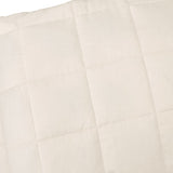 Weighted Blanket Light Cream 220x240 cm King 15 kg Fabric 3154828