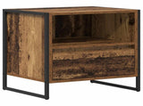 Bedside Table Old Wood 50 x 39.5 x 50 cm Engineered Wood 886674