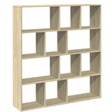 Book Cabinet Sonoma Oak 132x29x141,5 cm Engineered Wood 3310309