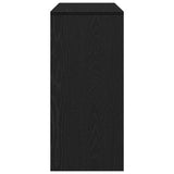 Console Table Black Oak 100 x 35 x 76.5 cm Engineered Wood 862708