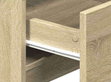 Bedside Cabinet with 2 Drawers Sonoma Oak 40x36x50 cm 858789