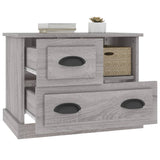 Bedside Cabinet Grey Sonoma 60x39x45 cm 816366