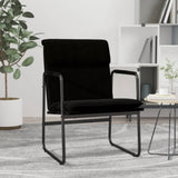 Lounge Chair Black 55x64x80 cm Fabric 351344