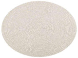 Rug ZIZUR Cream 120 cm Jute Look Indoor and Outdoor 4010385