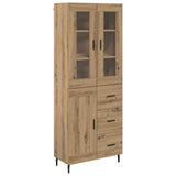 Highboard 2 pcs Artisan Oak 69.5 x 34 x 180 cm Engineered Wood 3415922