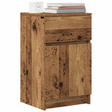 Bedside Cabinet Old Wood 39x35x65 cm Engineered Wood 861333