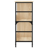 Bookshelf Sonoma Oak 78.5x33x82 cm Engineered Wood 835245