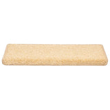 Stair Mats 10 pcs 65x21x4 cm Cream Rectangular Edge 149823