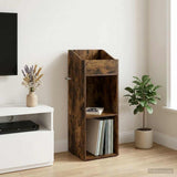 Record Cabinet Smoked Oak 36 x 36 x 95.5 cm Engineered Wood 8012830