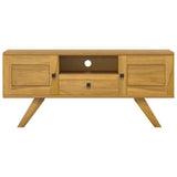 TV Cabinet 110x30x50 cm Solid Wood Teak 340869