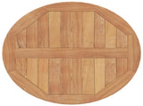Garden Set 3 pcs Brown Soild Teak Wood 3437377