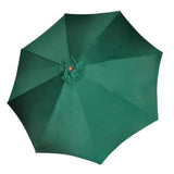 ZNTS Garden Parasol Green 258 cm 40436