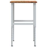 Workbench Light Brown 80x60x cm Solid Wood Oak 3309718
