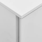 Mobile File Cabinet Light Grey 39x45x60 cm Steel 335979