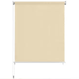 Outdoor Roller Blind 140x230 cm Cream 43451