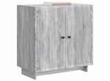 Sideboard Grey Sonoma 66 x 34.5 x 90 cm Engineered Wood 893901