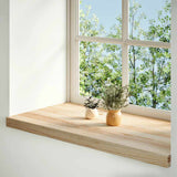 Window Sills 2 pcs Untreated 80x40x2 cm Solid Wood Oak 4009118