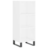 Highboard White 34.5x34x180 cm Engineered Wood 3199385