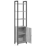 Book Cabinet Grey Sonoma 40 x 24 x 161 cm Engineered Wood 883853