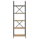 Bookshelf Artisan Oak 60 x 30 x 183 cm Engineered wood 879910