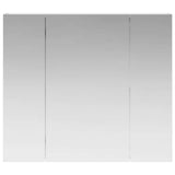 Bathroom Mirror Cabinet White 80 x 14.5 x 70 cm Engineered wood 889103